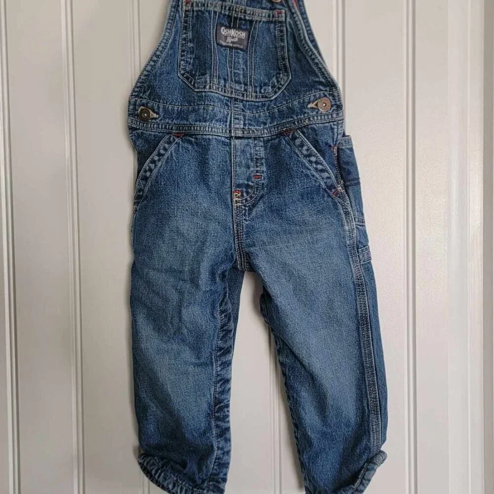 Toddler OshKosh Fleece Lined Overalls